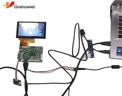 5 ka intshi touchscreen phanele TFT LCD .